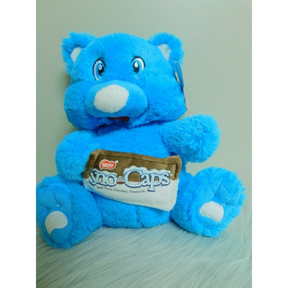 Nestle Chocolate Sno-Caps Teddy Bear Doll 10" Plush Soft Stuffed Toy with Tags